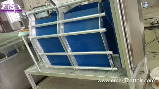 Pig Stunning Machine Abattoir Equipment for Slaughterhouse Livestock Slaughtering Halal Killing Line